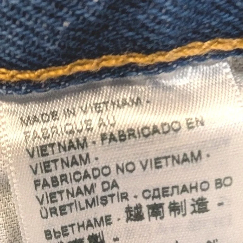 Levis 501 Original Fit Jeans Mens 36x30 Blue Medium Wash Straight Leg‎ Denim